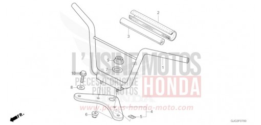 ROHRGRIFF/OBERE BRUECKE CRF50FP de 2023